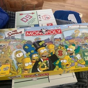 Vintage The Simpson’s Monopoly game
